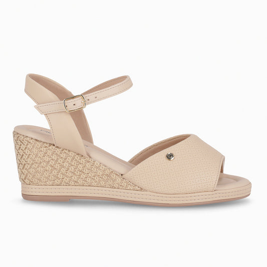 Sandalia Alice Beige