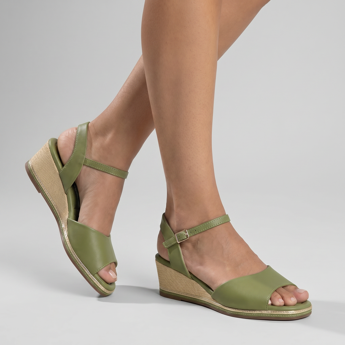 Sandalia Daila Verde Oliva