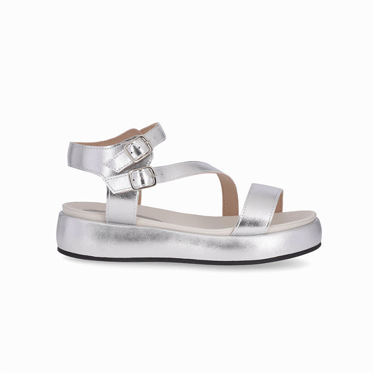 Sandalia Sol Plateado