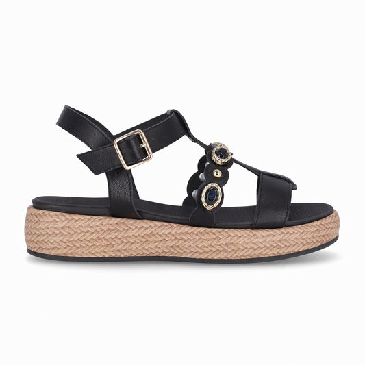 Sandalia Sol 795 Negro