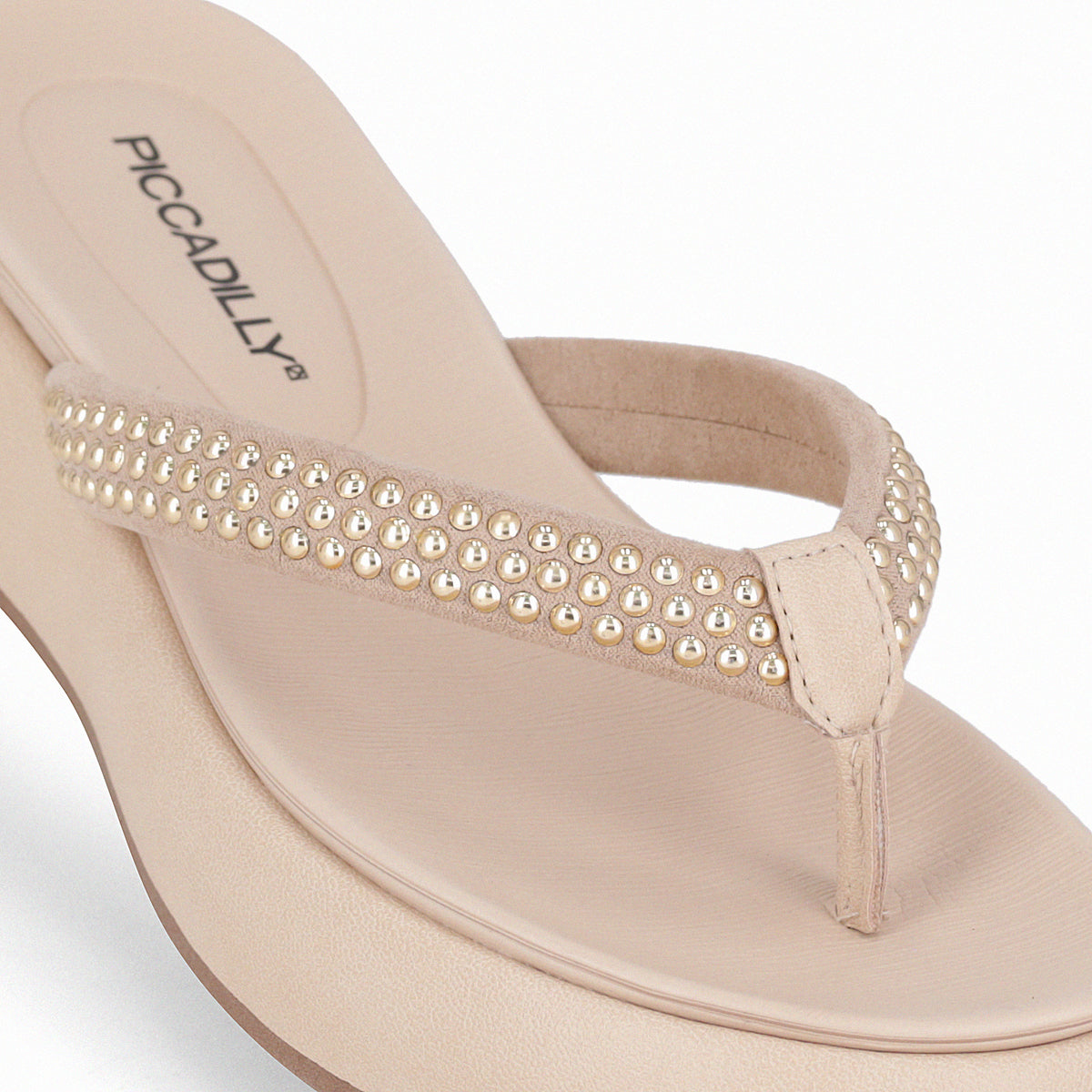 Sandalia Sol Nude/Dorado 815