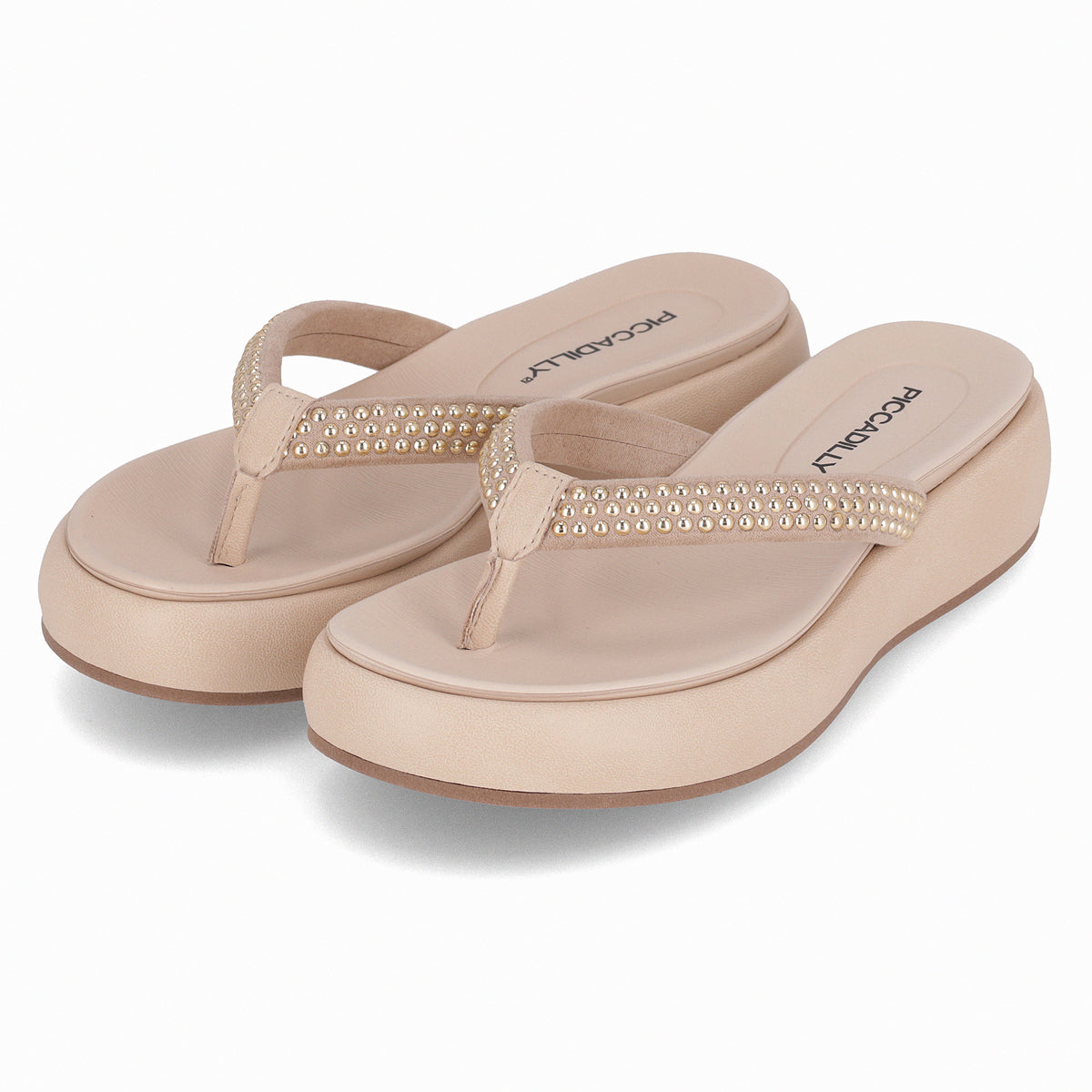 Sandalia Sol Nude/Dorado 815