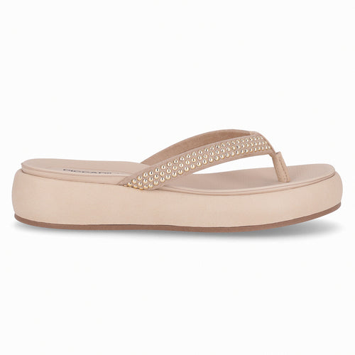 Sandalia Sol Nude/Dorado 815