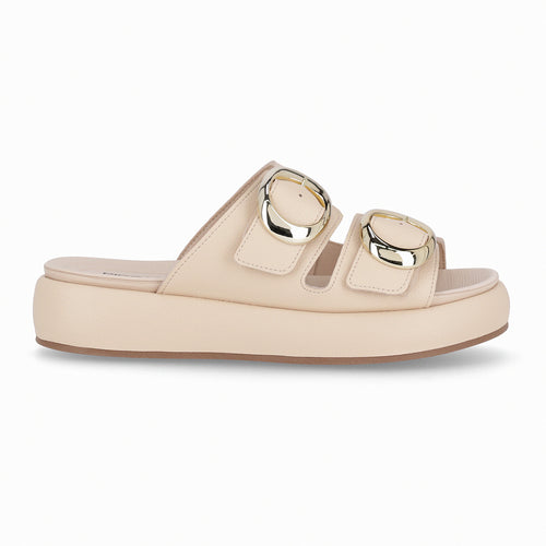 Sandalia Sol Nude/Dorado