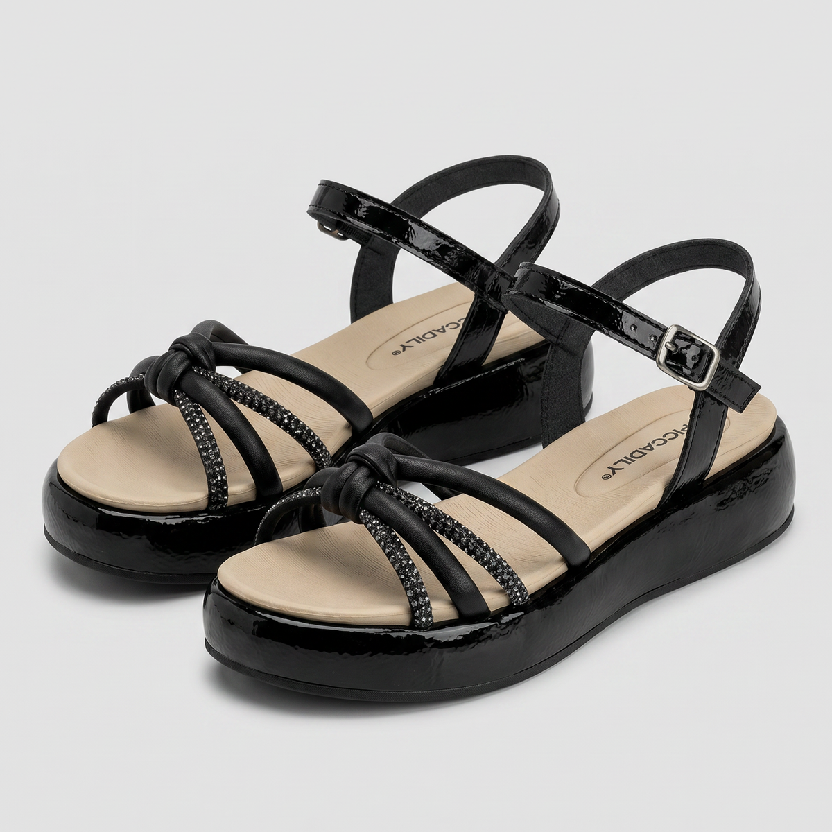 Sandalia Sol 66 Negro