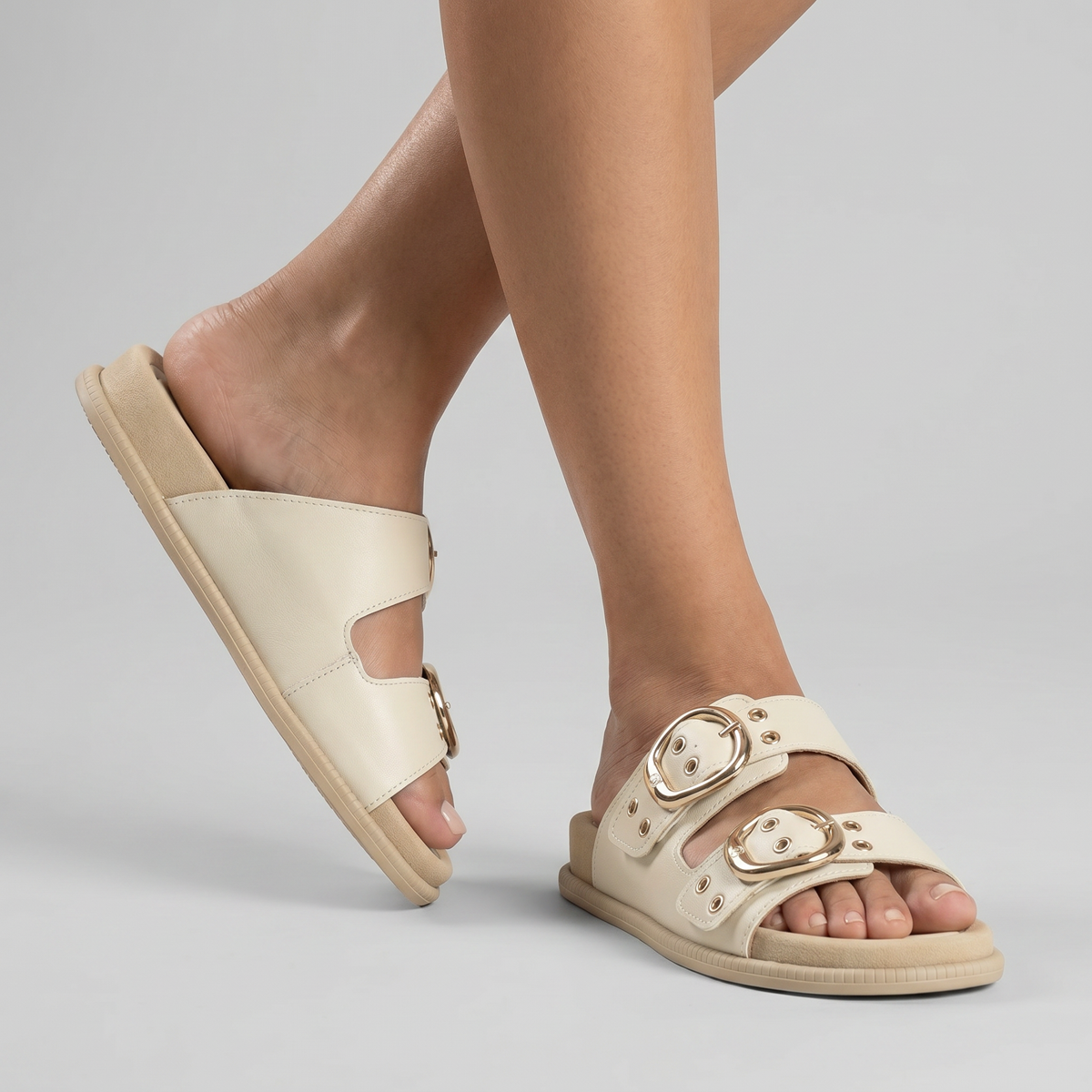 Sandalia Renata Crema