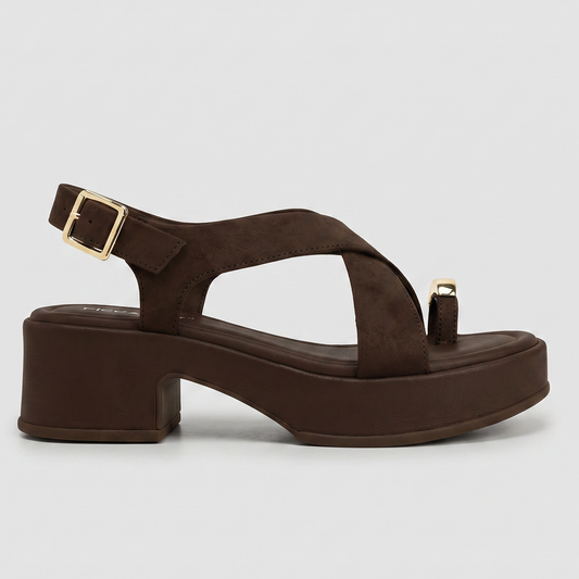 Sandalia Gabriela Chocolate