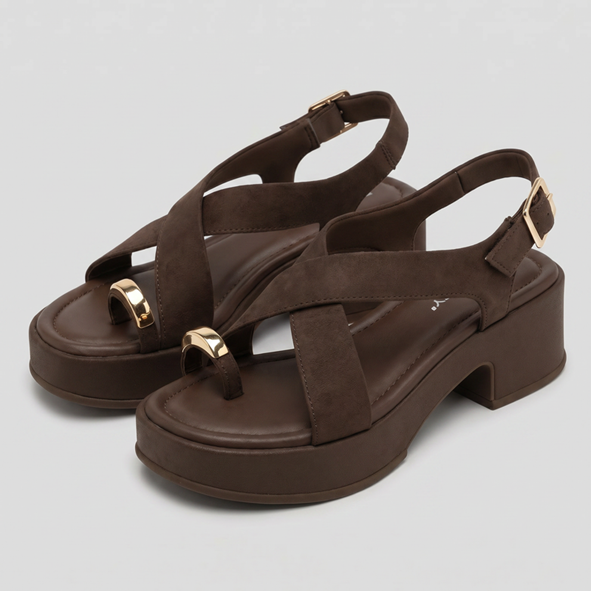 Sandalia Gabriela Chocolate