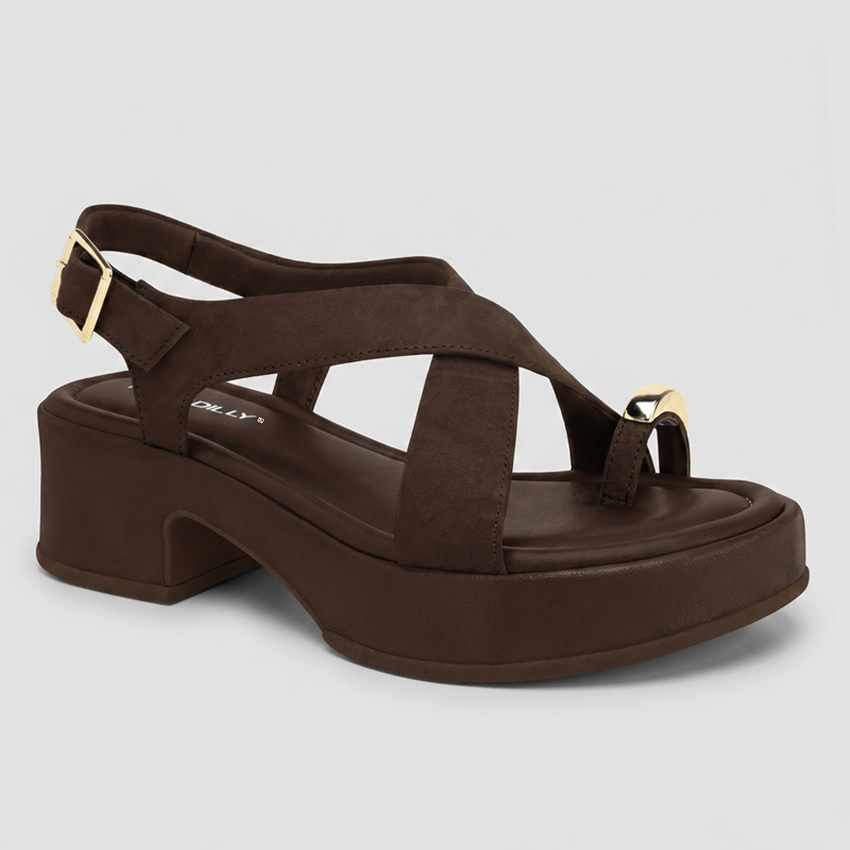 Sandalia Gabriela Chocolate
