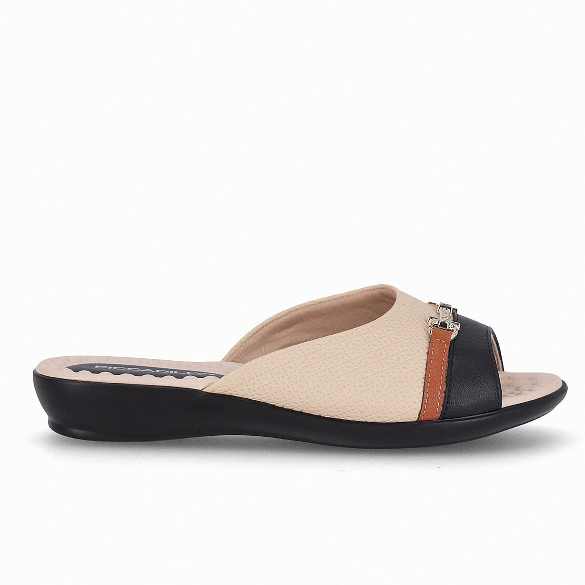 Sandalia Camila Nude/Negro 905