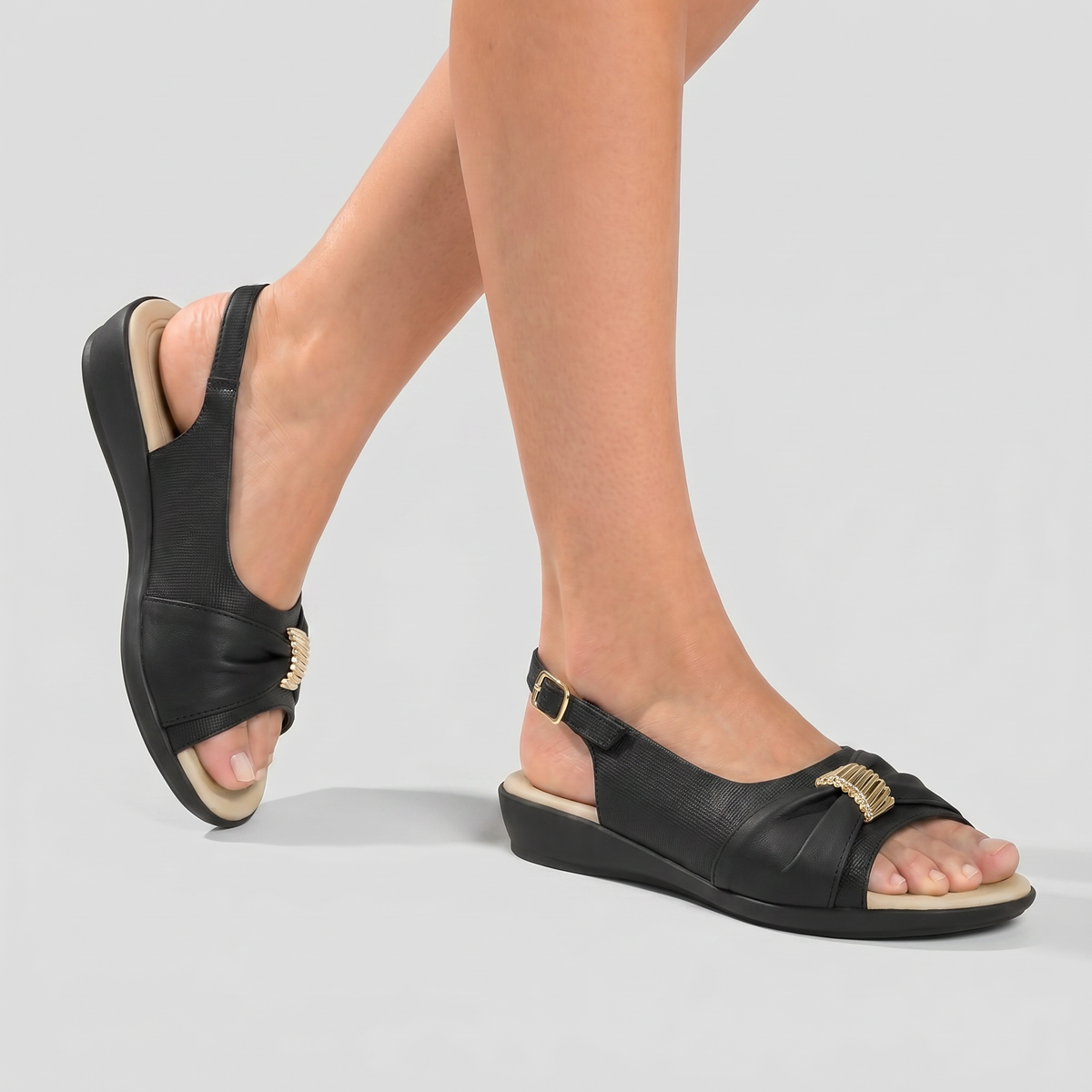 Sandalia Camila 60 Negro