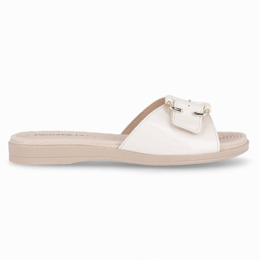 Sandalia Adla Crema/Charol 148