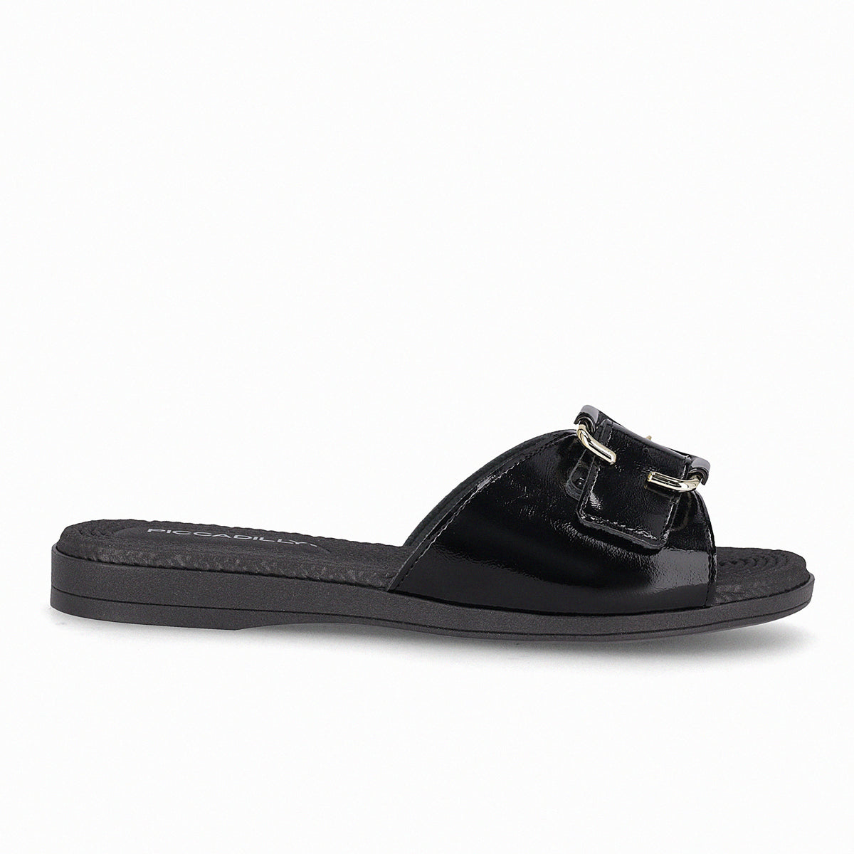 Sandalia Adla Negro/Charol 148