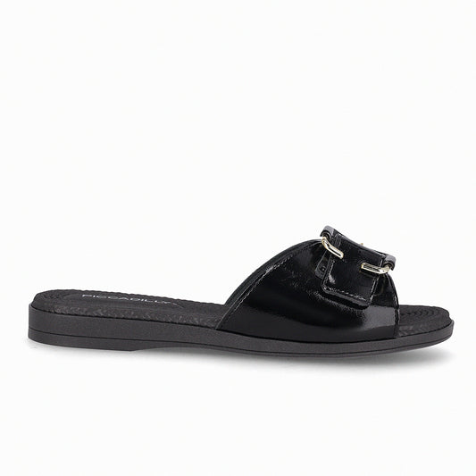Sandalia Adla Negro/Charol 148