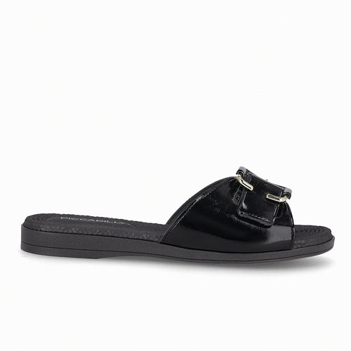 Sandalia Adla Negro/Charol 148