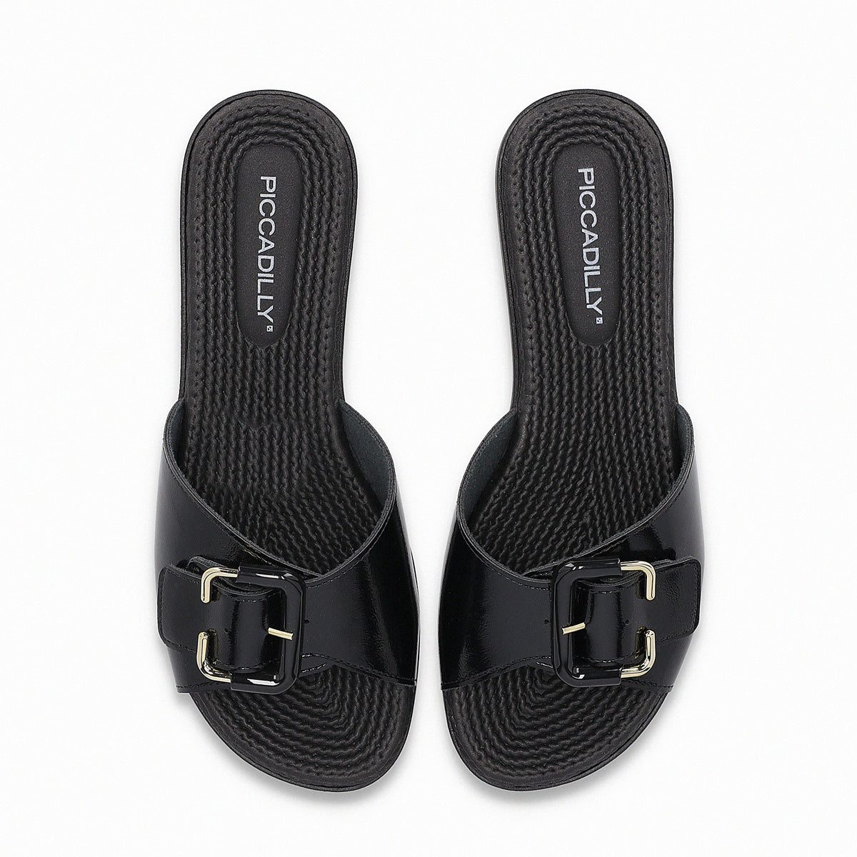Sandalia Adla Negro/Charol 148