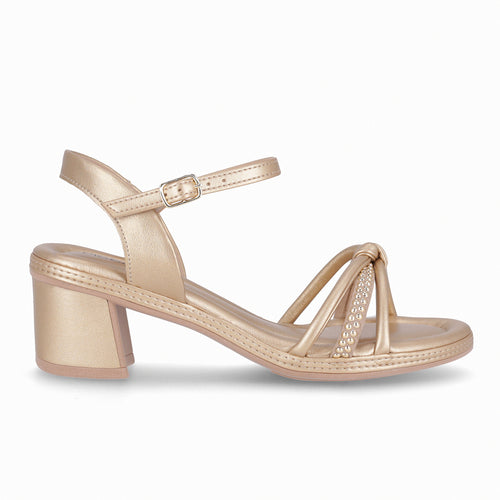 Sandalia Paola Dorado/Strass 519