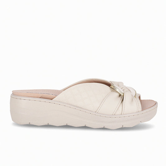 Sandalia SPA Crema Anabela
