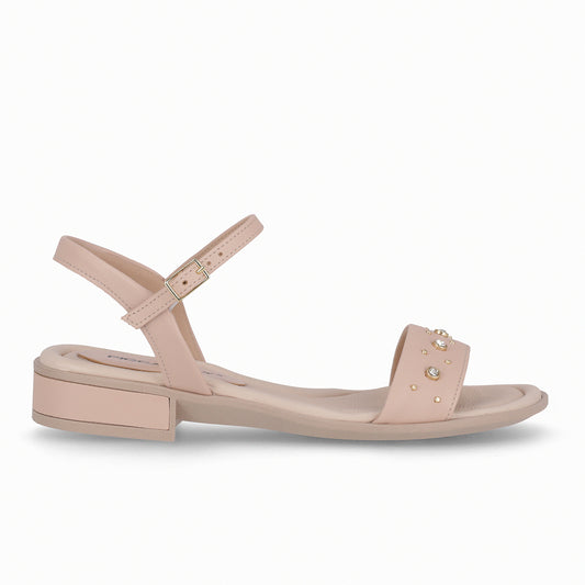 Sandalia Taila Rosa/Strass 68