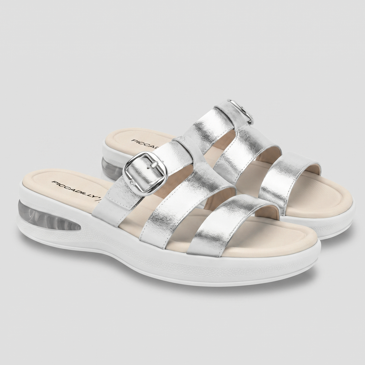 Sandalia Soft Step 83 Plata