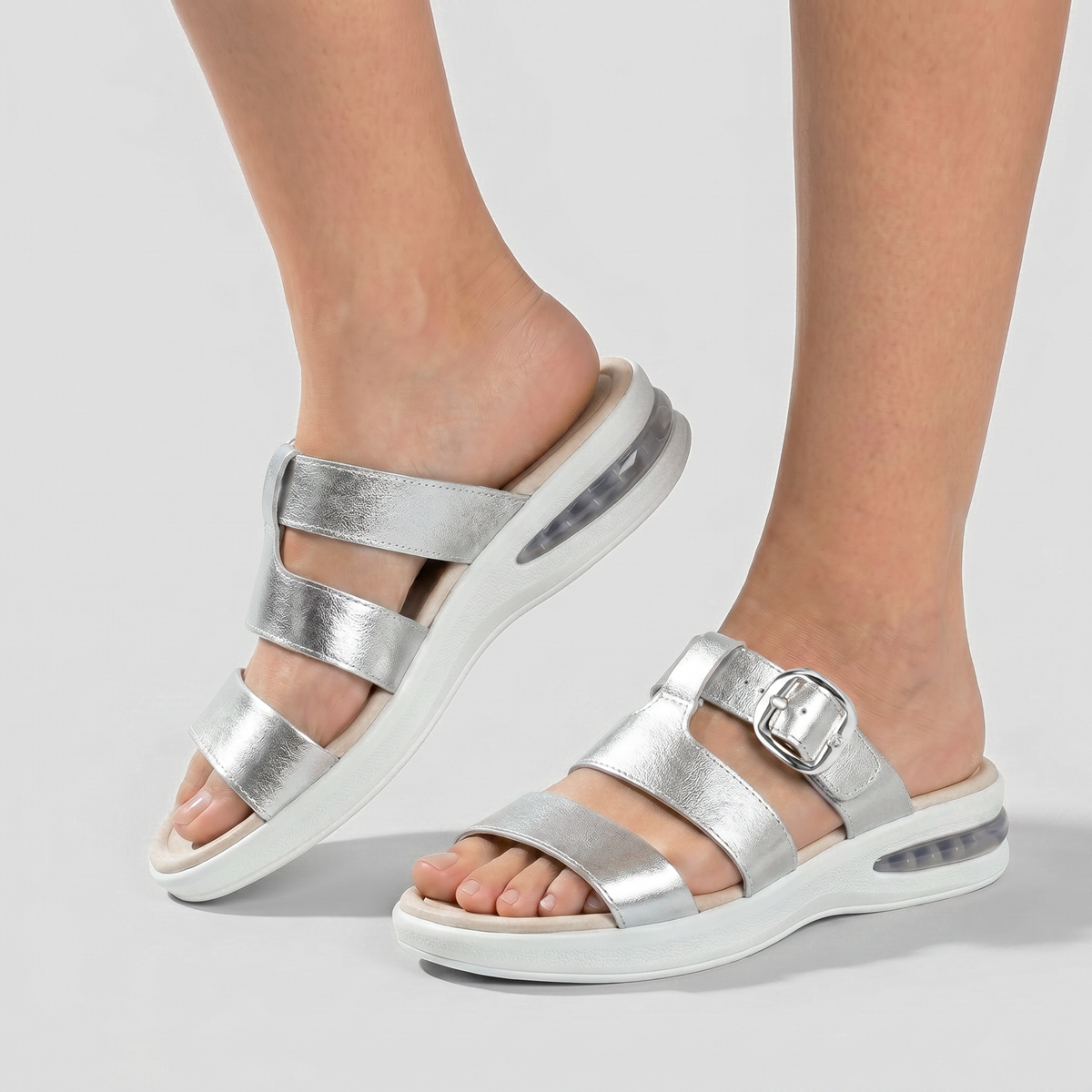 Sandalia Soft Step 83 Plata