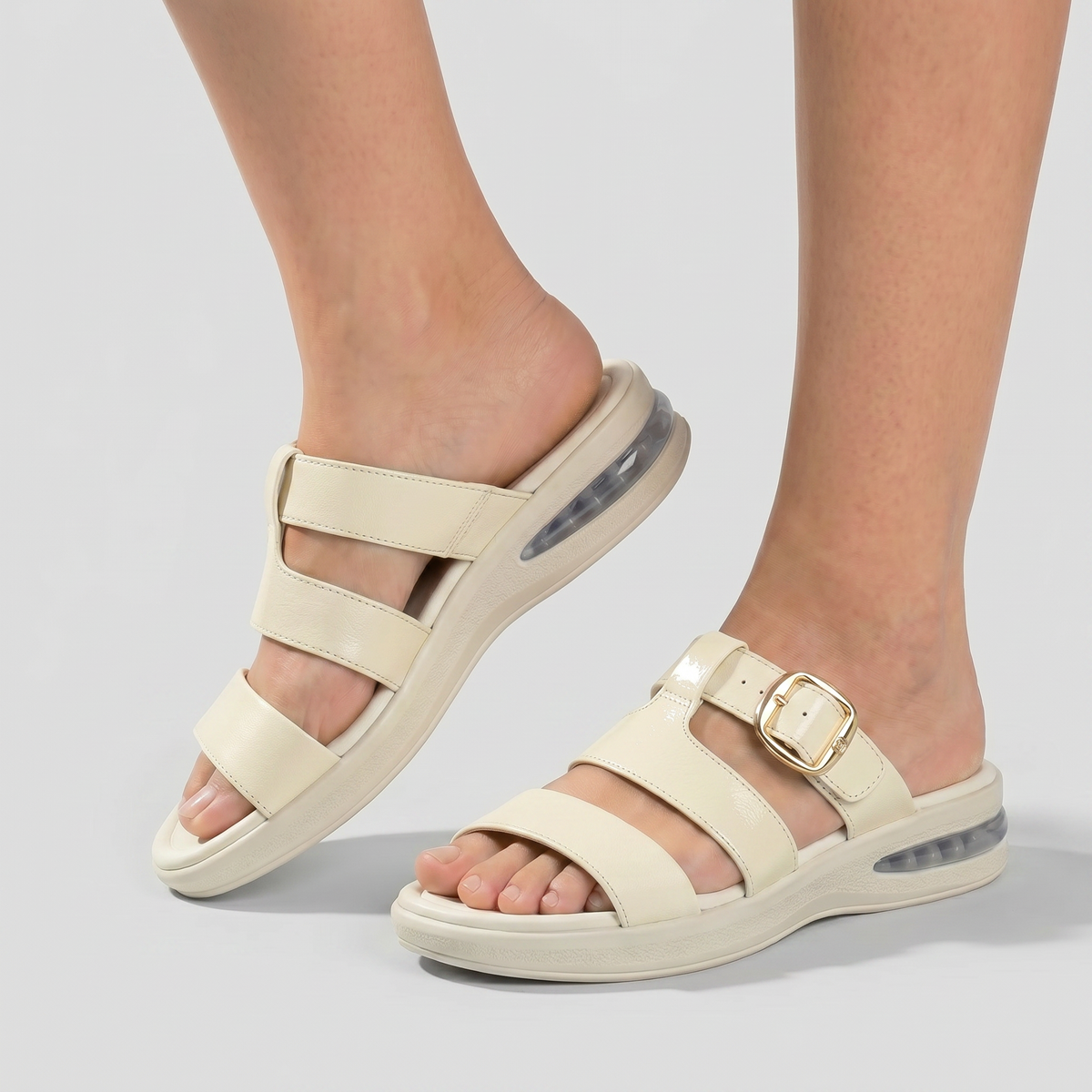 Sandalia Soft Step 83 Crema