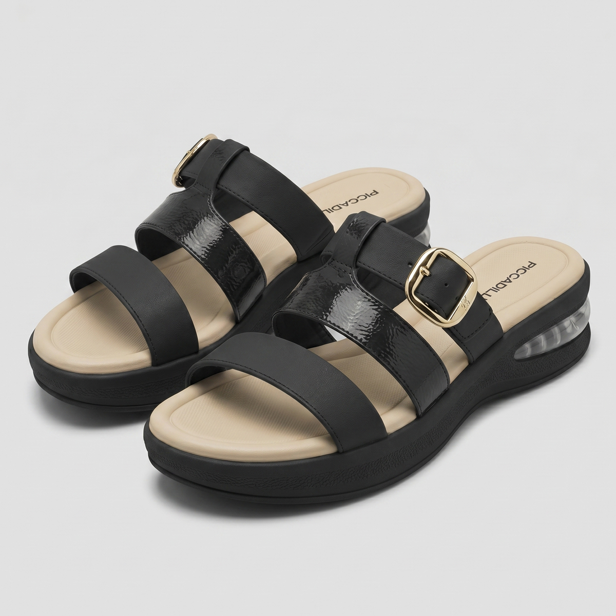 Sandalia Soft Step 88 Negro
