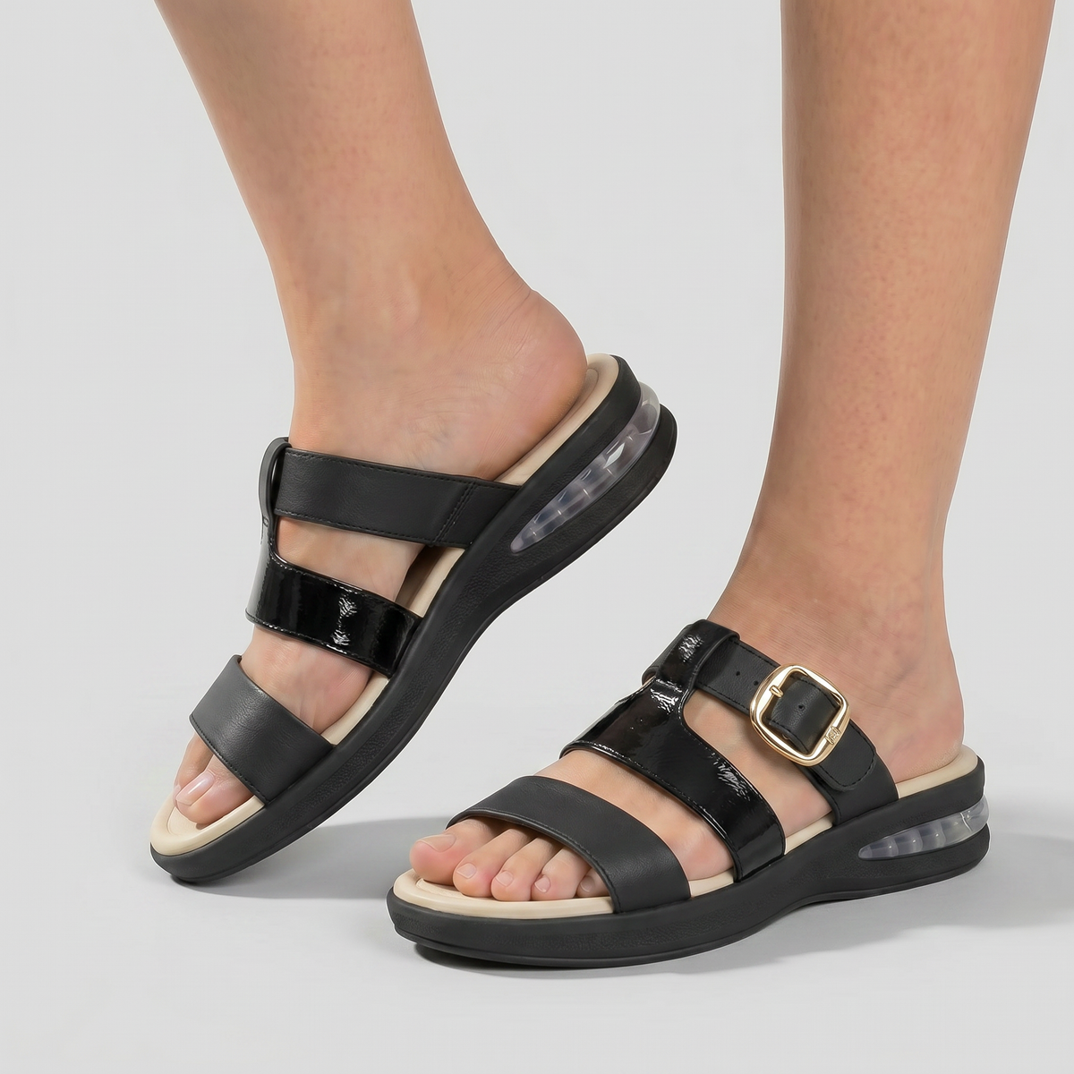 Sandalia Soft Step 88 Negro