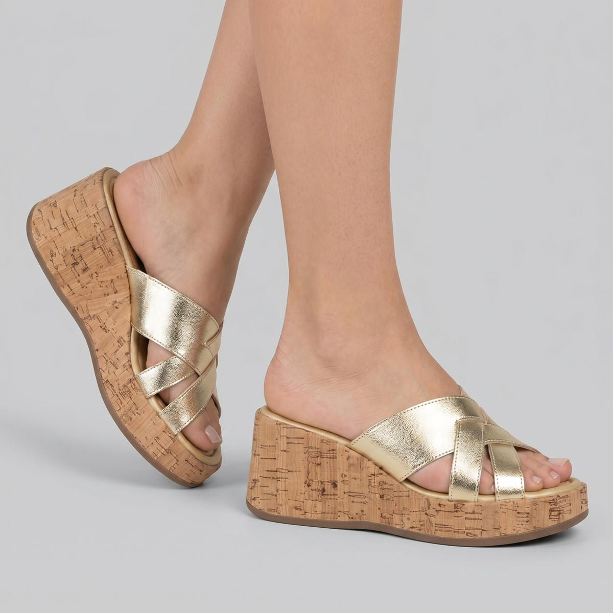 Sandalia Edi Dorado