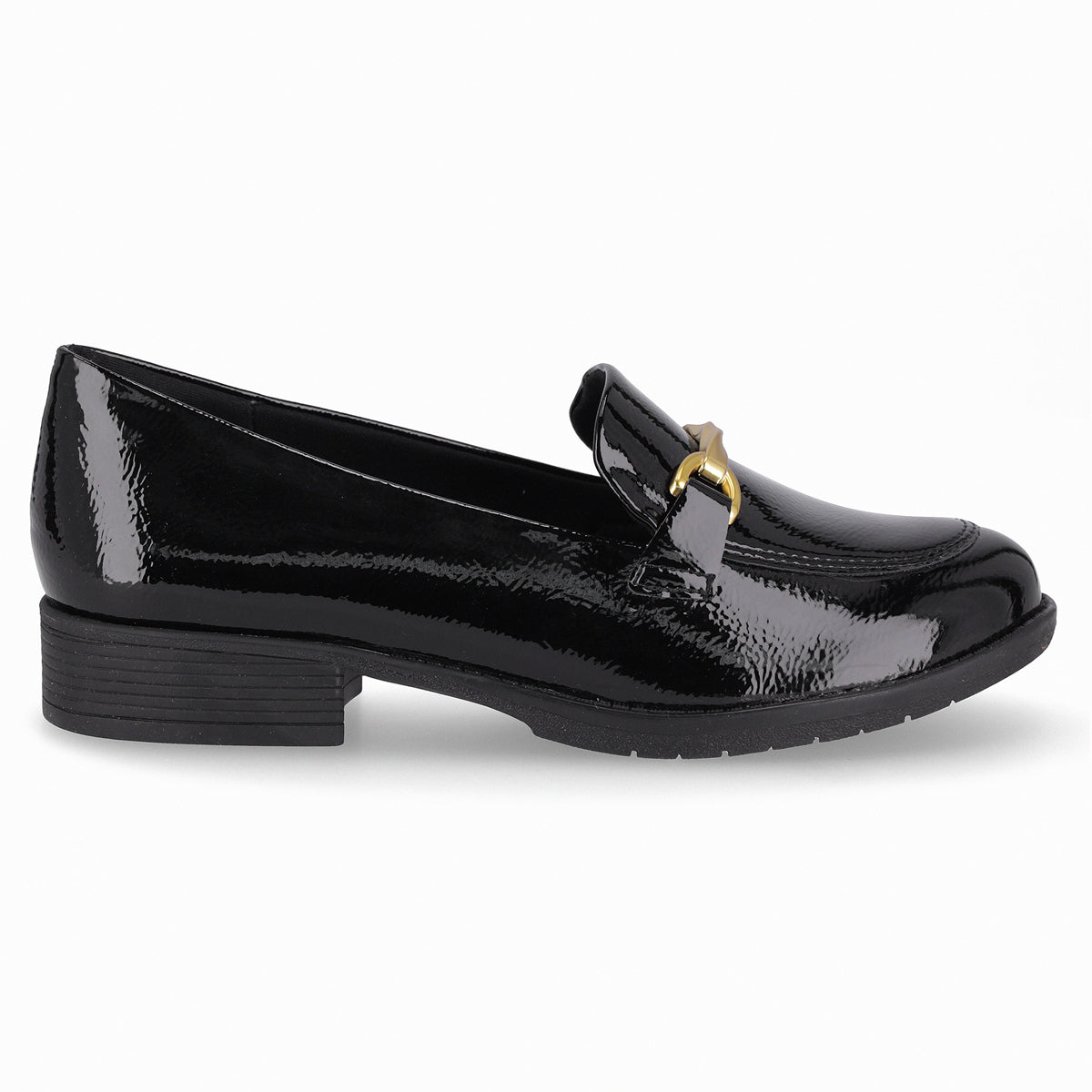 Mocasin Leci Negro/Charol