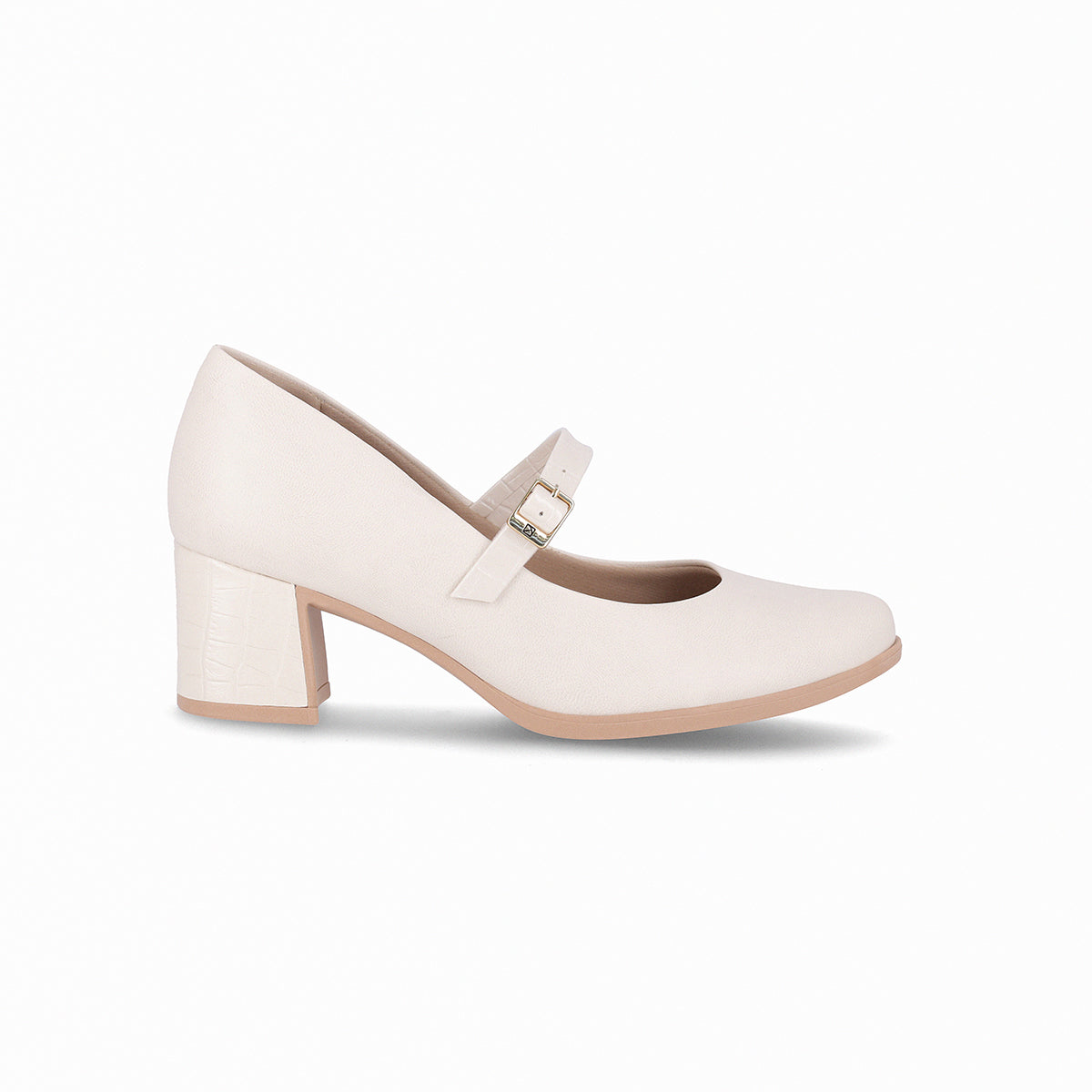 Zapato Mary Jane Blanco Piccadilly