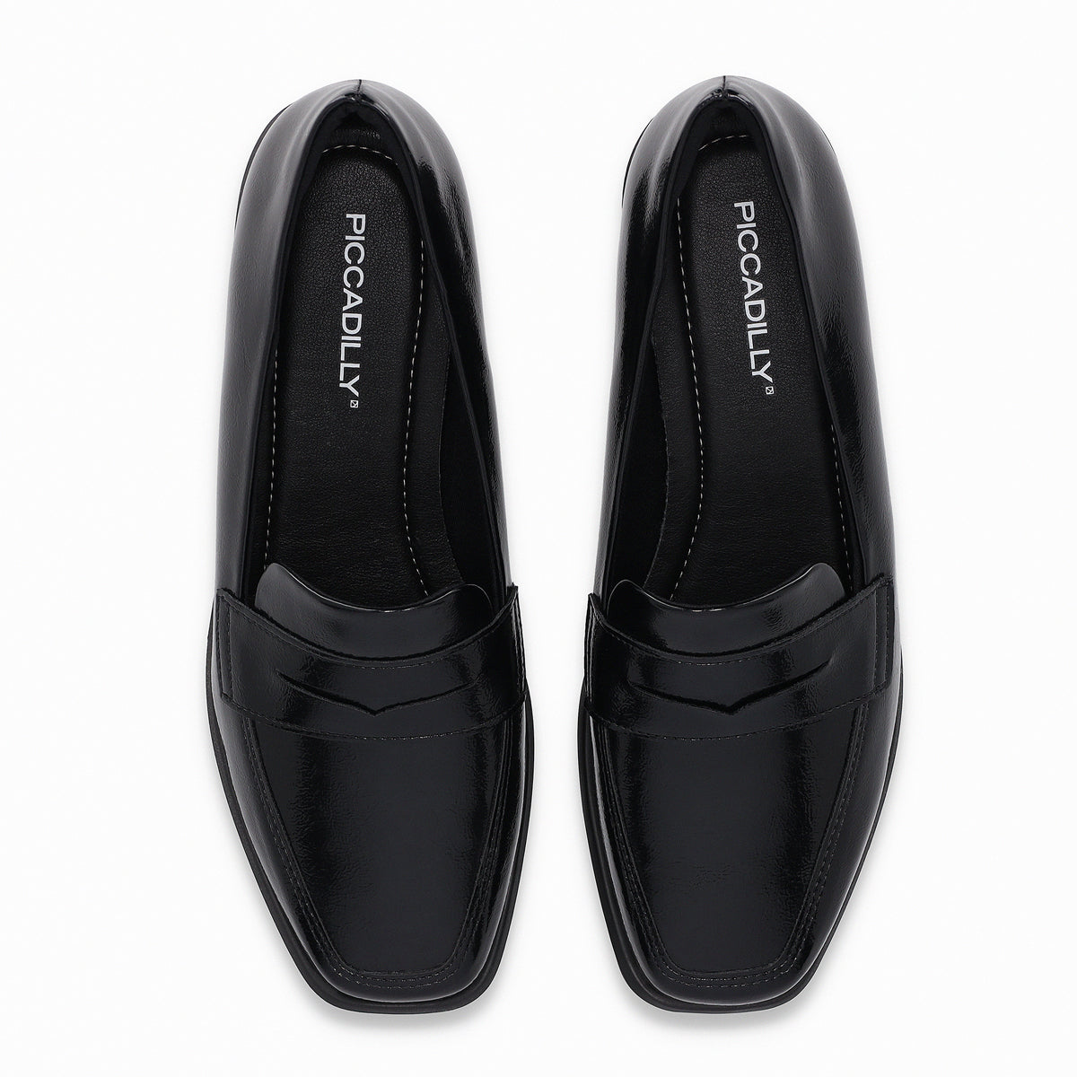 Mocasin Giovanna Negro/Charol