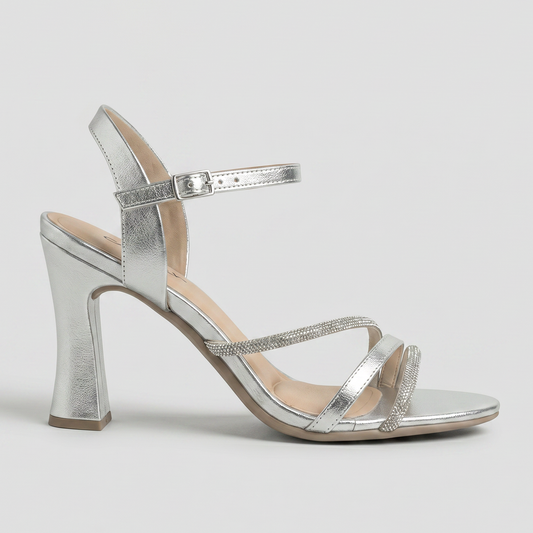 Sandalia Rafa 59 Plata/Glitter