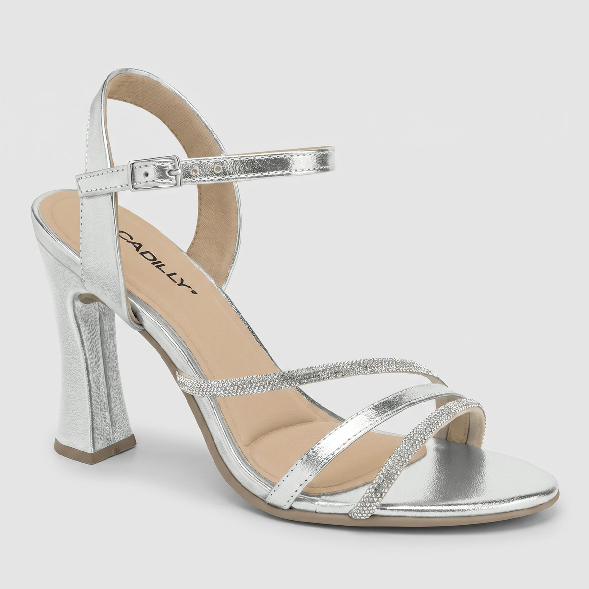 Sandalia Rafa 59 Plata/Glitter