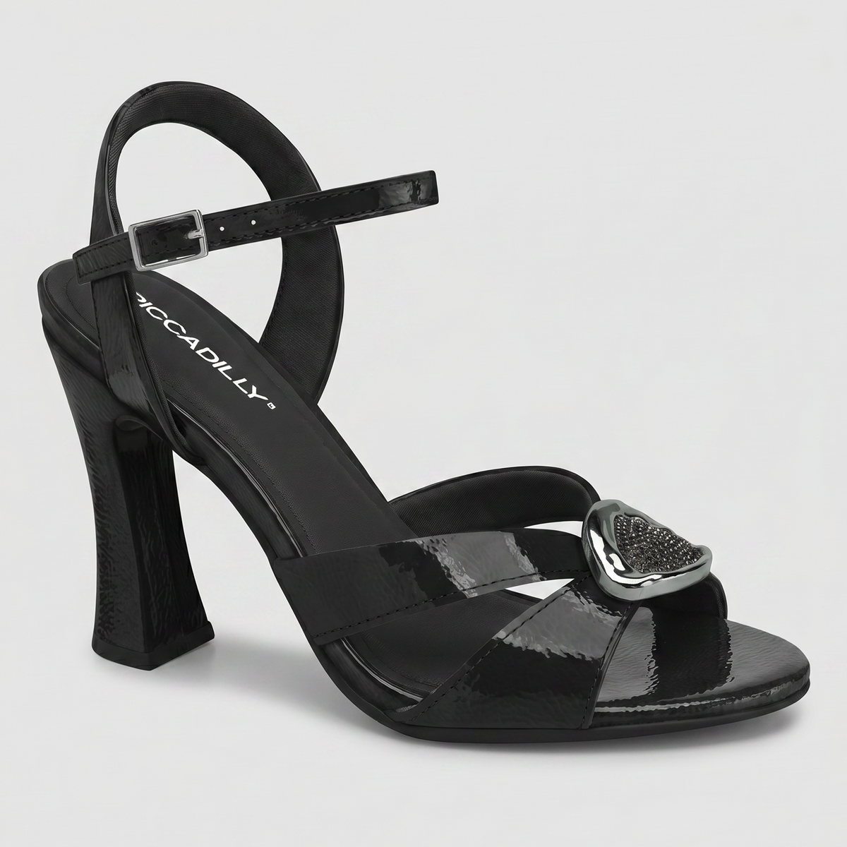 Sandalia Rafa 66 Plata/Glitter