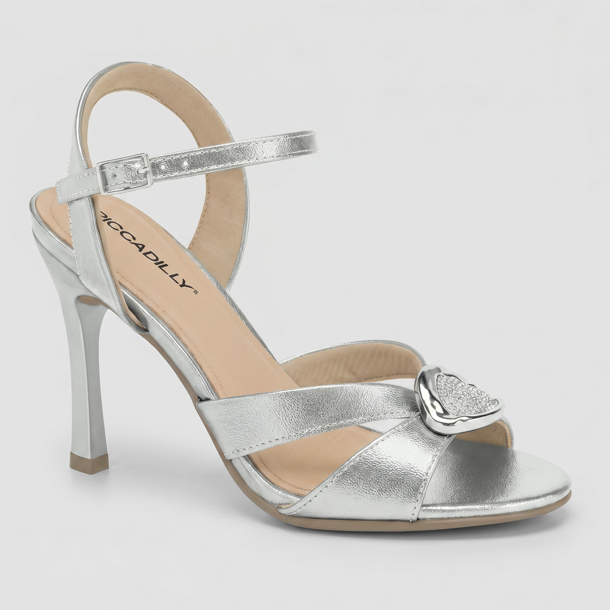 Sandalia Rafa 60 Plata