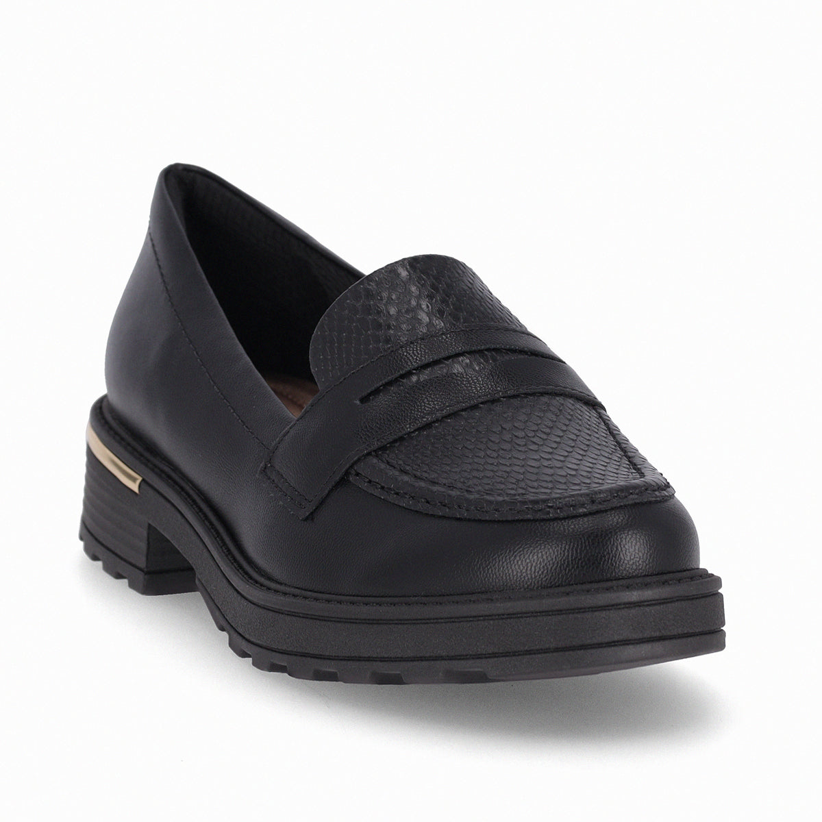 Mocasín Gisa Negro/Snake
