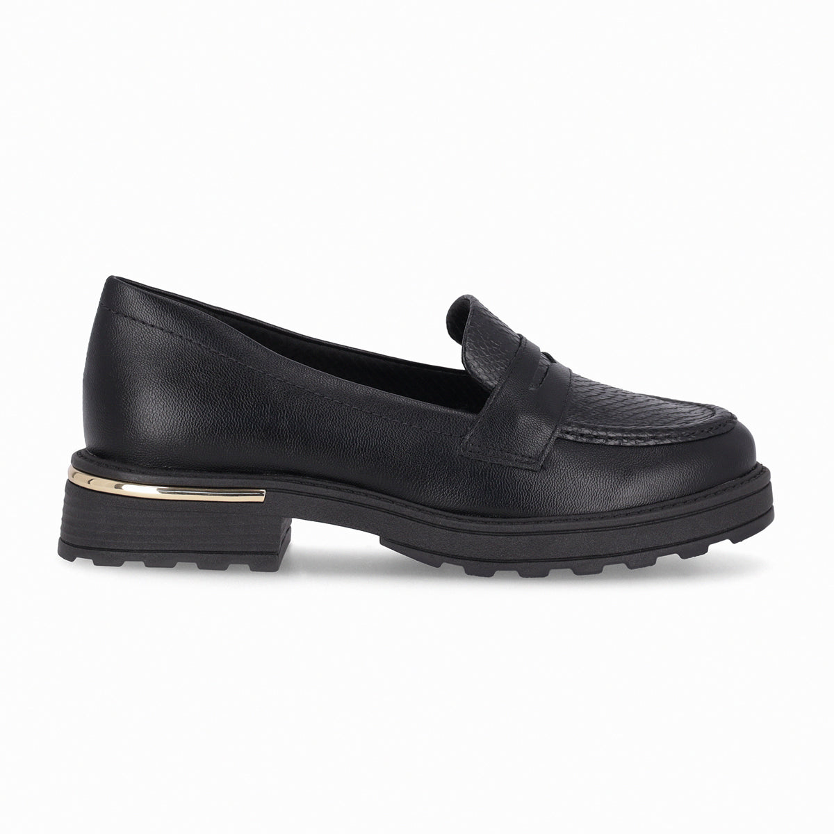 Mocasín Gisa Negro/Snake