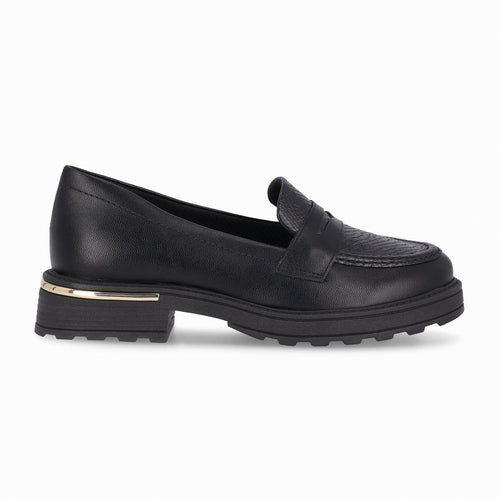 Mocasín Gisa Negro/Snake