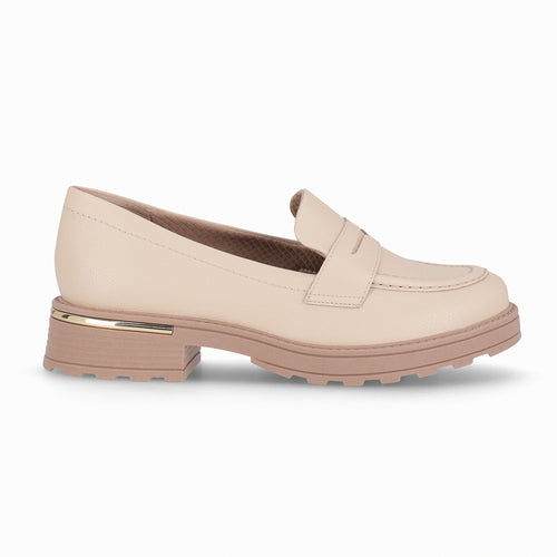 Mocasín Gisa Beige