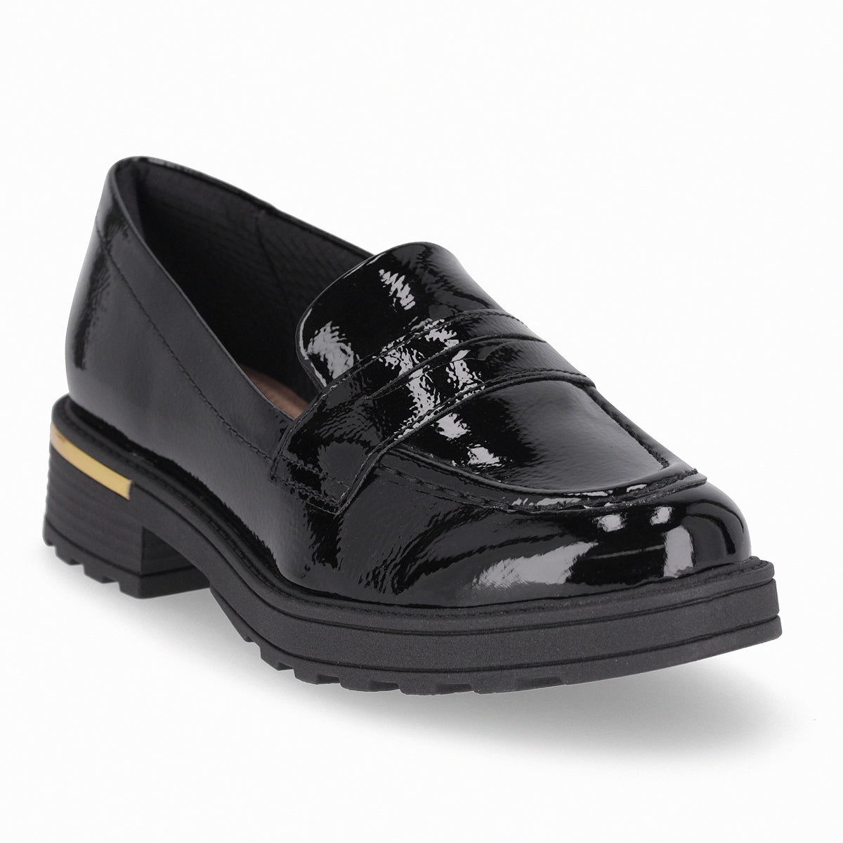 Mocasin Gisa 02 Negro/Charol