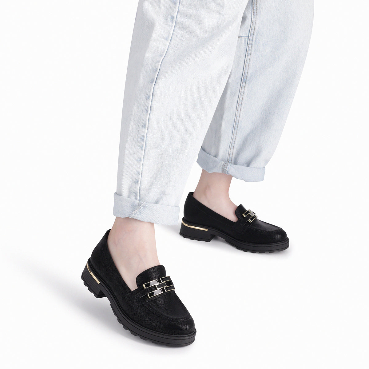 Mocasin Gisa 002 Negro