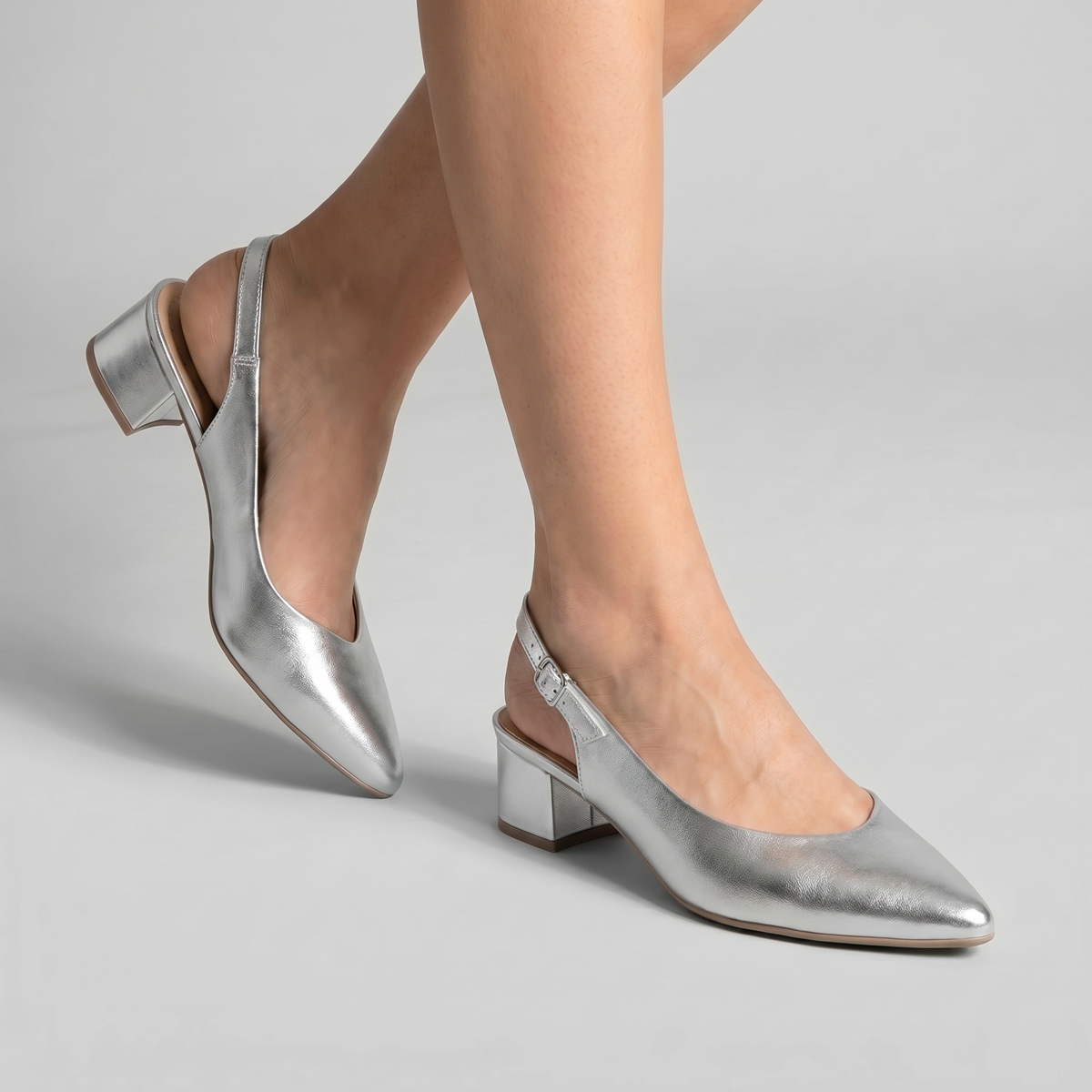 Zapato Taci 19 Plata
