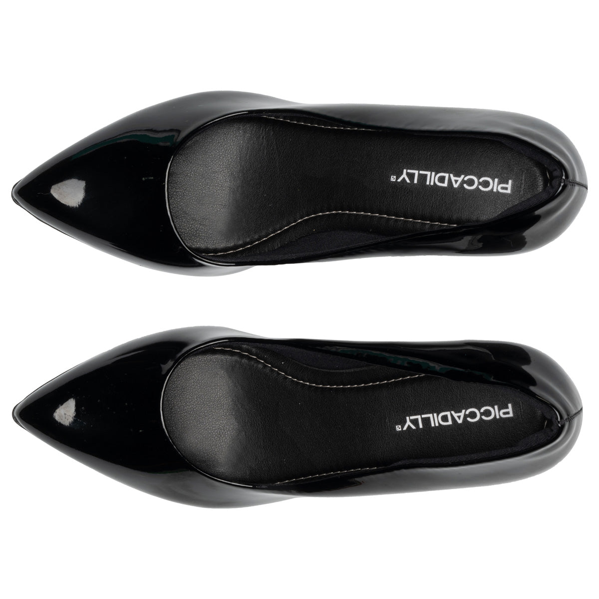 Zapato Luiza Charol Negro 369 Piccadilly