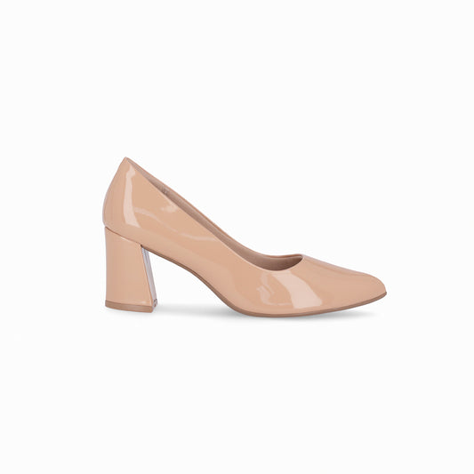 Zapato Silvana 627 Nude/Charol