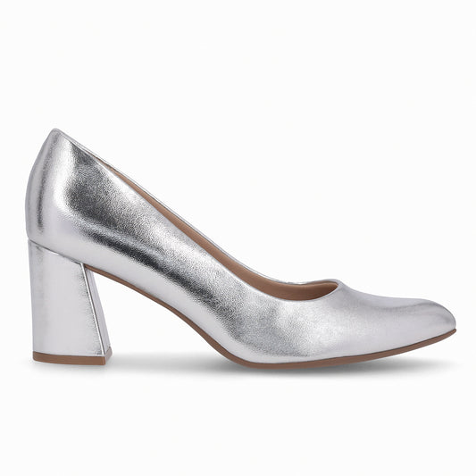 Zapato Luiza Plateado