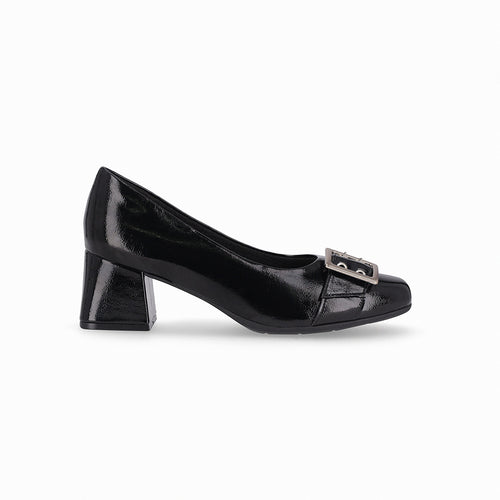 Zapato Estela Negro/Plata