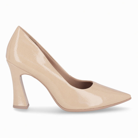 Zapato Silvana 41 Beige/Charol