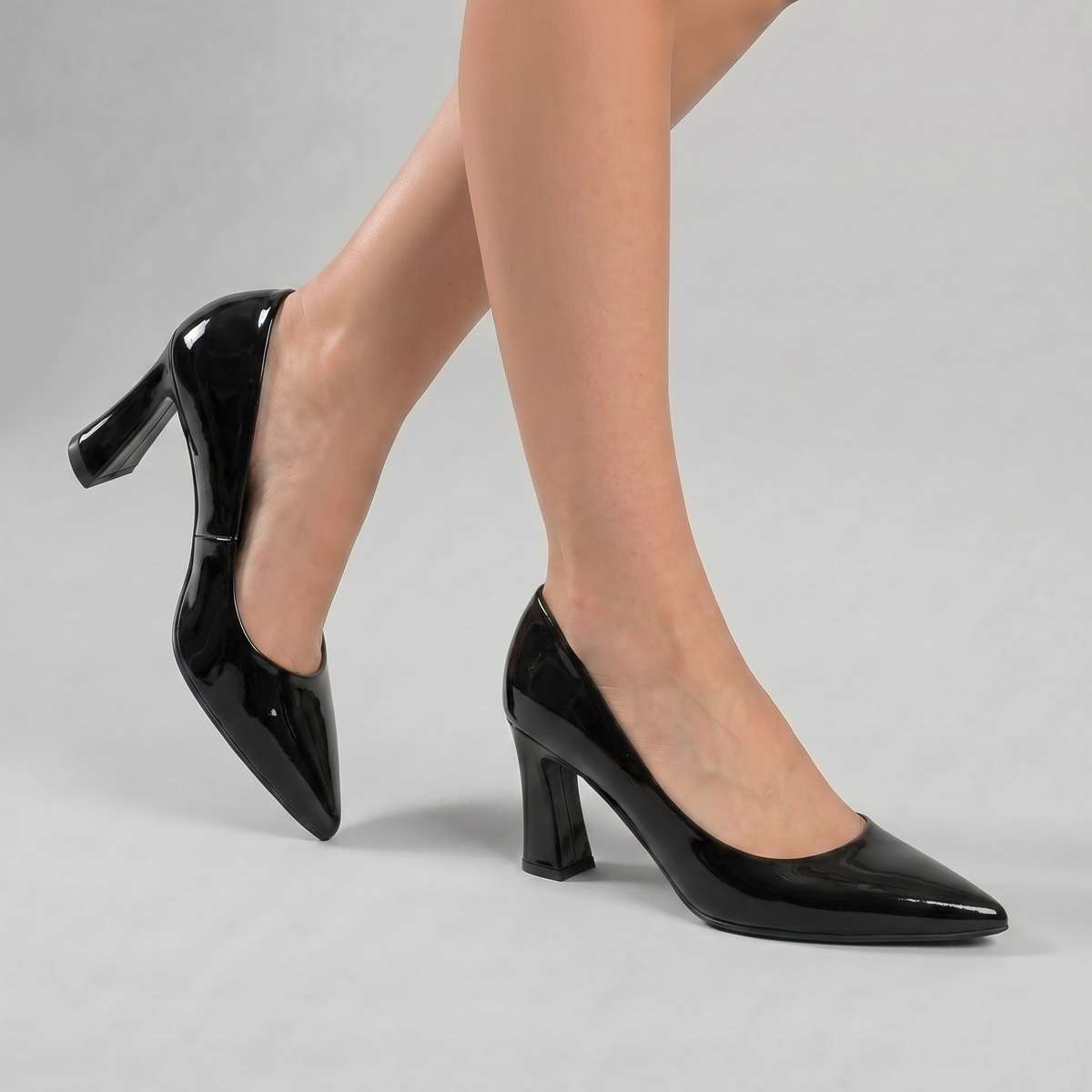 Zapato Silvana  Negro/Charol