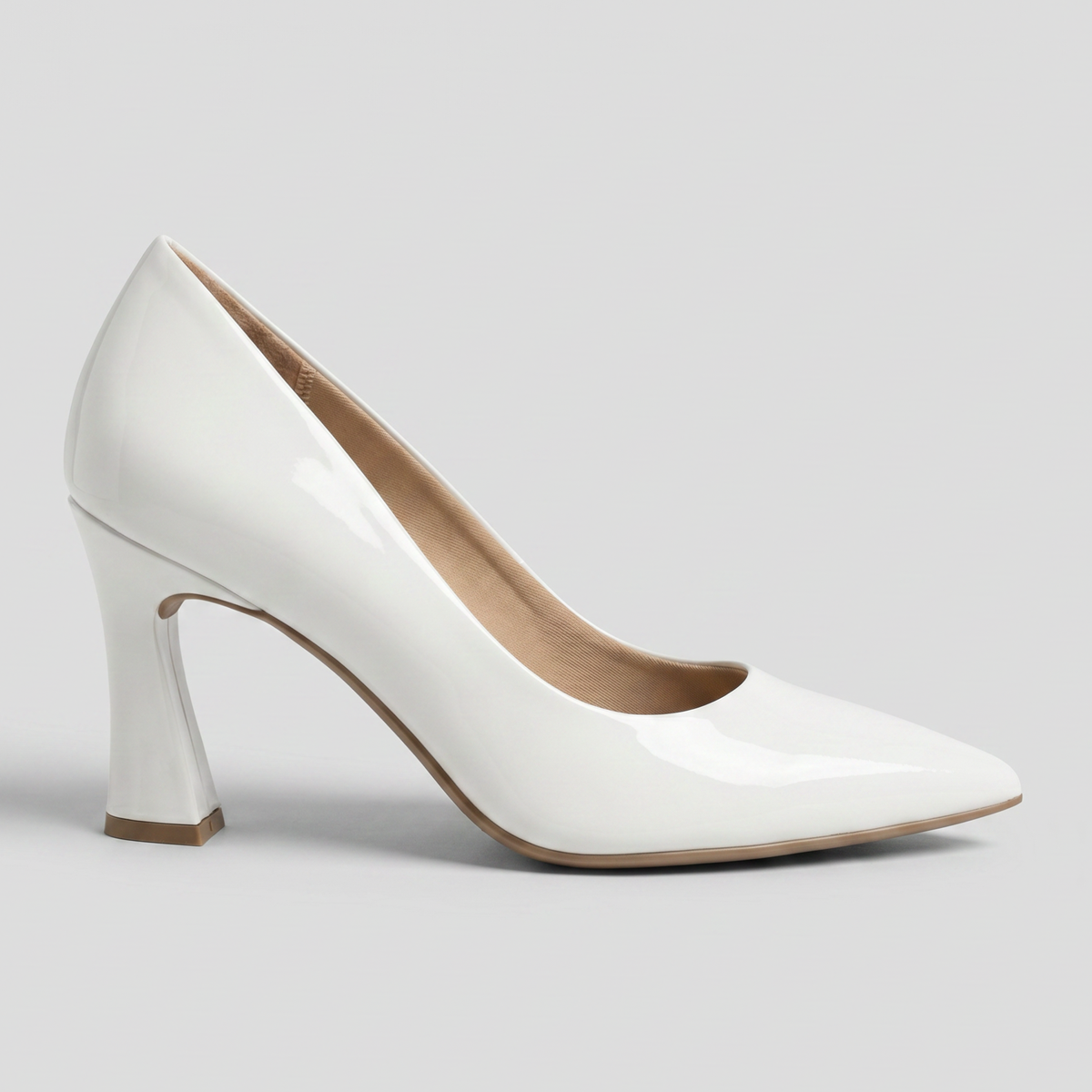 Zapato Silvana  Blanco/Charol